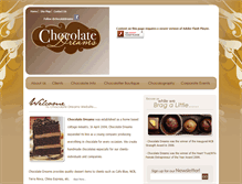 Tablet Screenshot of chocolatedreams.com.jm